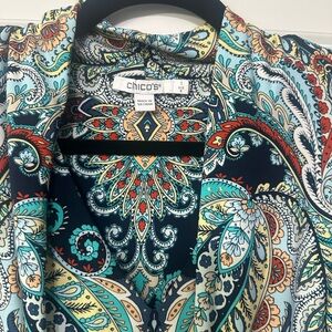 Chico’s Size 1 Maxi Dress NWT